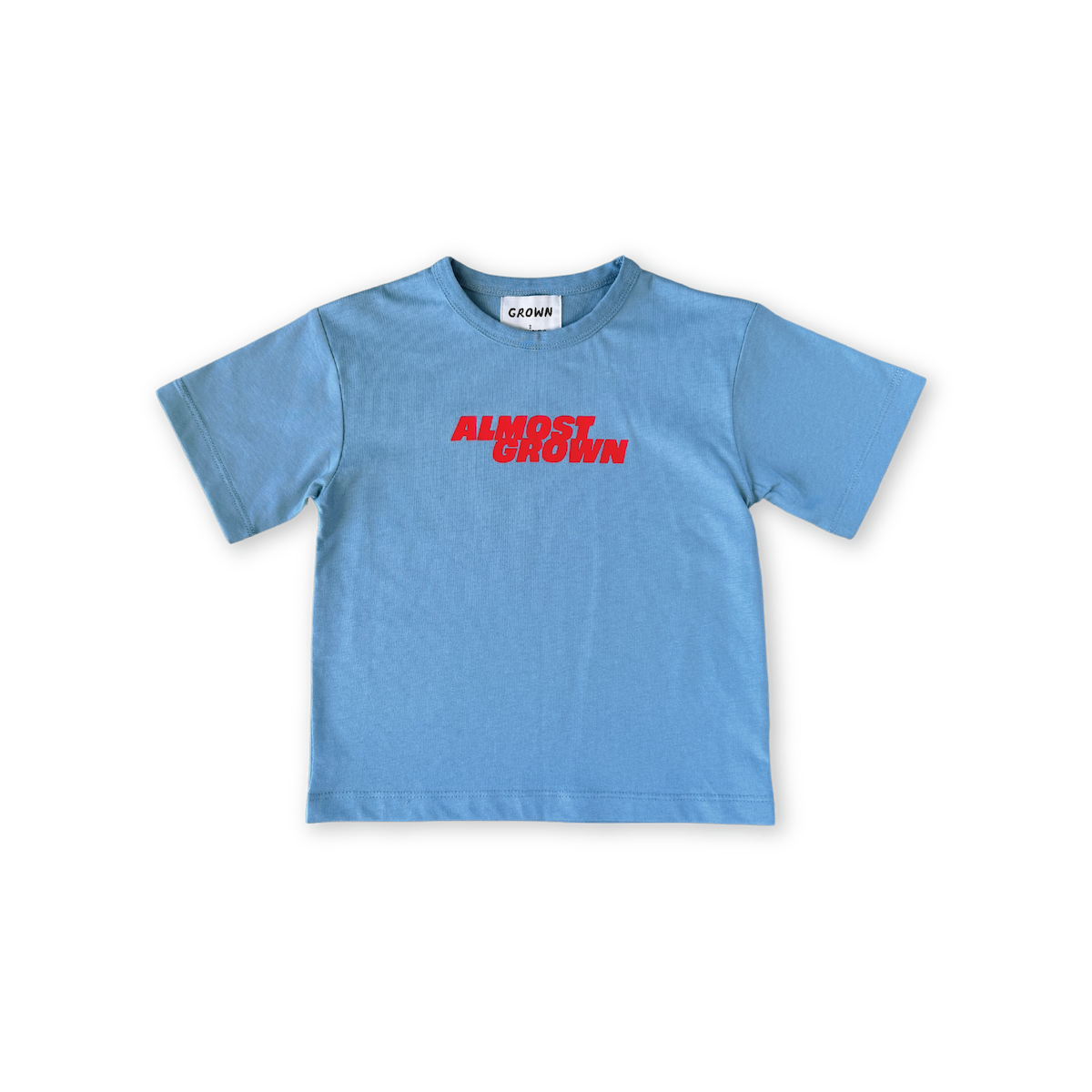 Organic Jersey Tee - Duck Egg
