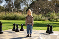 Organic Floral Embroidery Knit Vest - Espresso