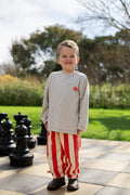 Organic  Long Sleeve Tee - Grey Marle