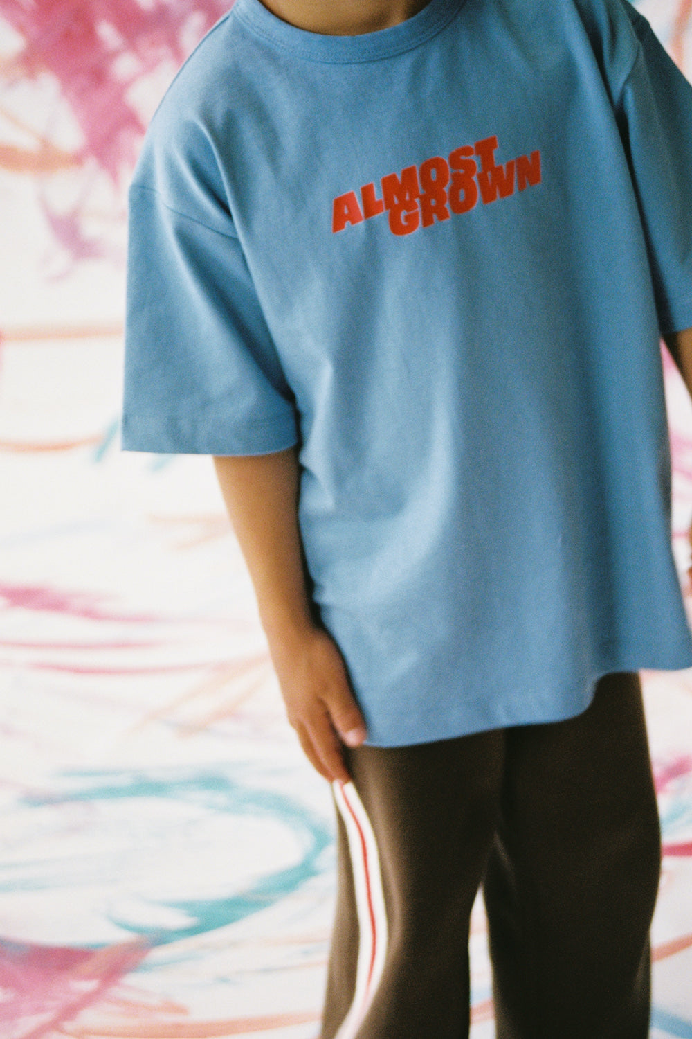 Organic Jersey Tee - Duck Egg