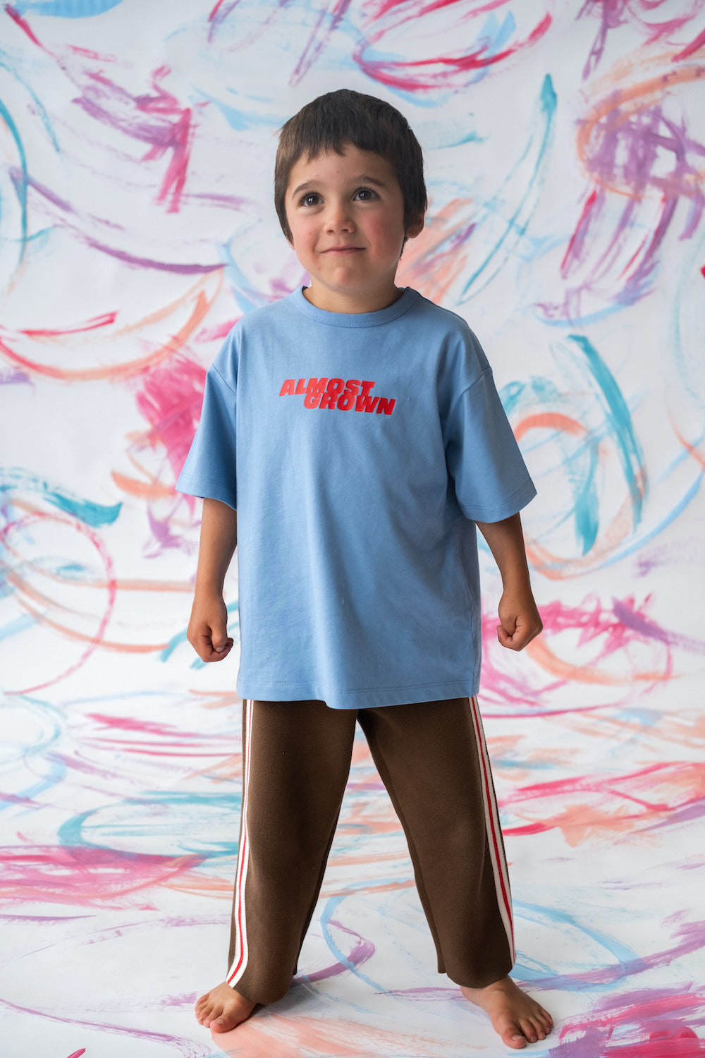 Organic Jersey Tee - Duck Egg